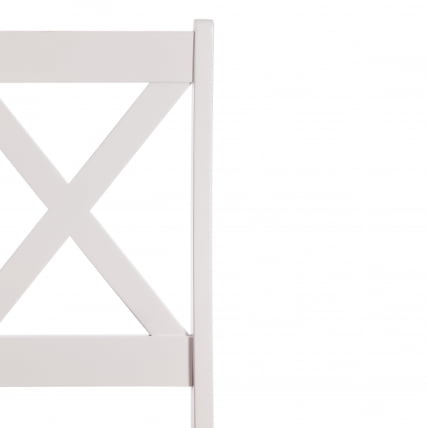 Стул CROSSMAN Многослойная фанера, 100*41*40, white, ткань бежевая (Ford William 7)_5