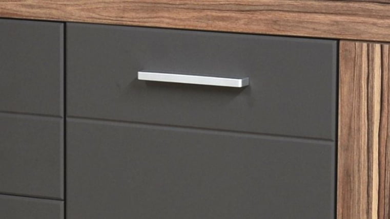 Комплект мебели для гостиной Бэлла-5 №1 Смоки софт Индиан эбони темный_1