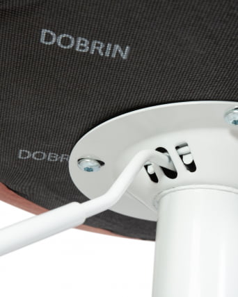 Стул барный ДОБРИН ТАИЛОР ВХИТЕ (пудрово-розовый велюр (МДЖ9-32)) 2 шт / DOBRIN TAILOR WHITE (MJ9-32))_8