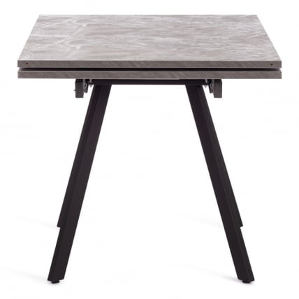 Стол VIGO ЛДСП/HPL/металл, 120 x 80 x 30 х 30 х 75 см, Черная сосна/черный_10