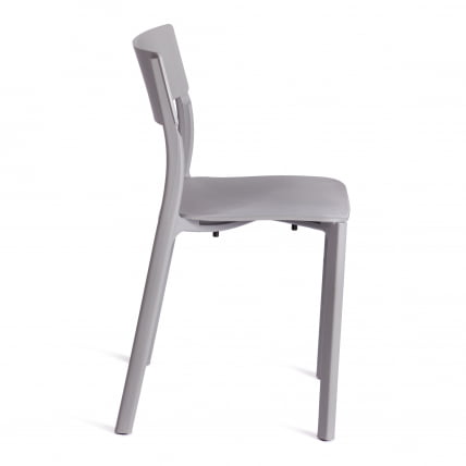 Стул ЛЕНТО (мод. 43) пластик, 43 х 49 х 77 см, Грей (Cерый) / LENTO (mod. Grey (Cерый)_1