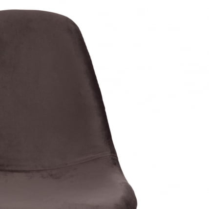 Стул CINDY SOFT (mod. C1021F1) / 1 шт. в упаковке вельвет/дерево бук, 53 х 45 х 81 см , серый (HLR 24)/натуральный_5