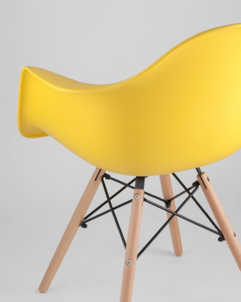 Стул Eames DAW Желтый_6