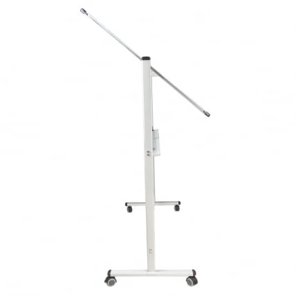 Доска для мела/магнитно-маркерная 2-сторонняя BRAUBERG PREMIUM на стенде 90х120 см Зеленая-белая_9