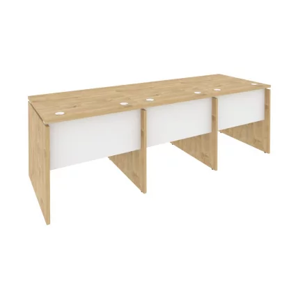 Рабочая станция ОНИКС О.РС-3.0.8 Тиквуд Светлый/Белый / ONIX O.RS-3.0.8_0