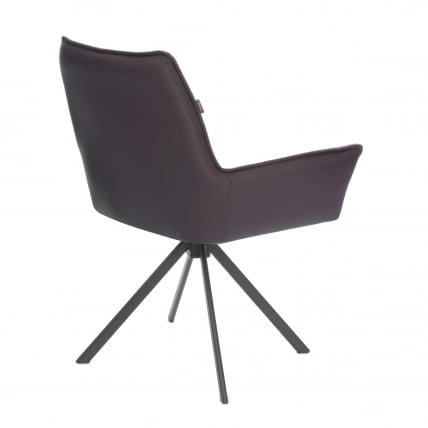 Кресло Murano/Мурано опора 360, велюр/букле (HYP)/Экокожа, бежевый/коричневый_2