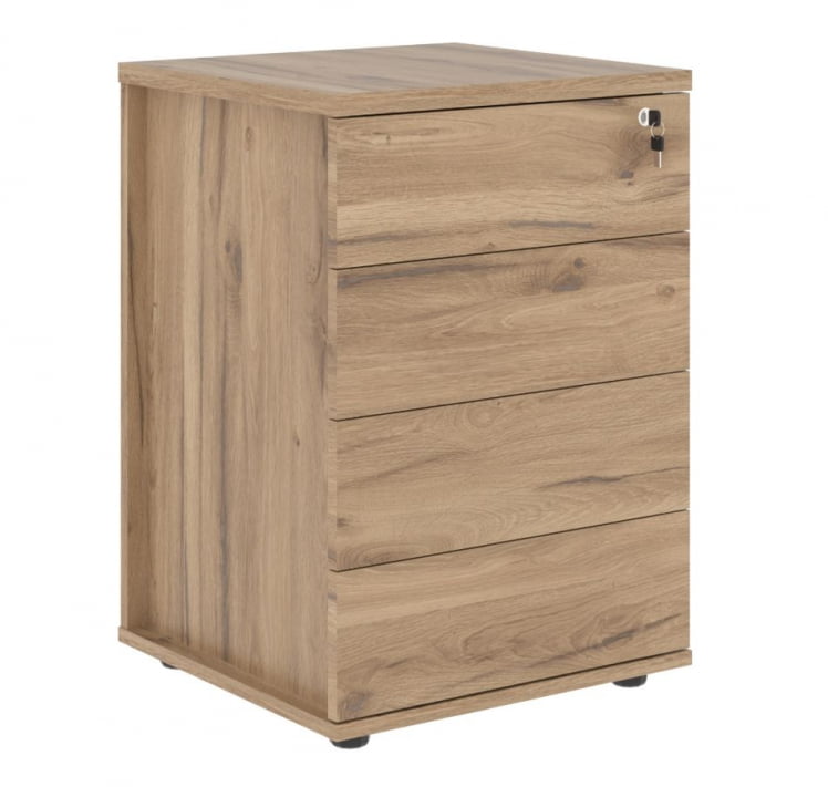 Тумба приставная ЕДИС ЕЛC-4Д.А Дуб Денвер светлый / EDIS ELC-4D.A_0