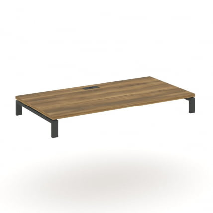 Стол надставка на две опорные тумбы CONCEPT CN.OSN-008 Сандал Янтарный Антрацит_0