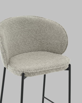 Стул полубарный Тисдейл букле светло-зеленый_7