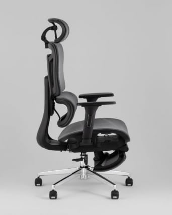 Кресло офисное ТопЧаирс Нимбус серый / TopChairs Nimbus_3