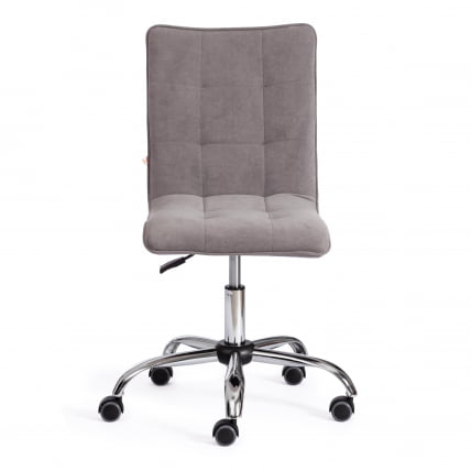 Кресло офисное ZERO СС флок , серый, 29_4