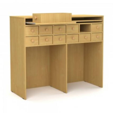 Шкаф картотечный 1-секционный АЛц.ШдК-12_1