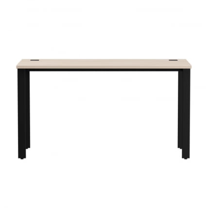Стол прямой на металлокаркасе, опоры 45 гр Everprof EVO 254S003 Дуб Соната Черный_1