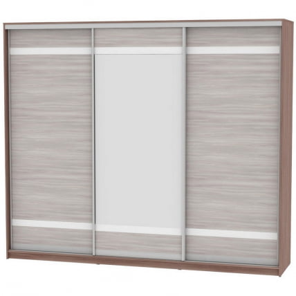 Шкаф-купе B-230х270х60-3(ЯШТ-ЯШС-D9D10D9)_0