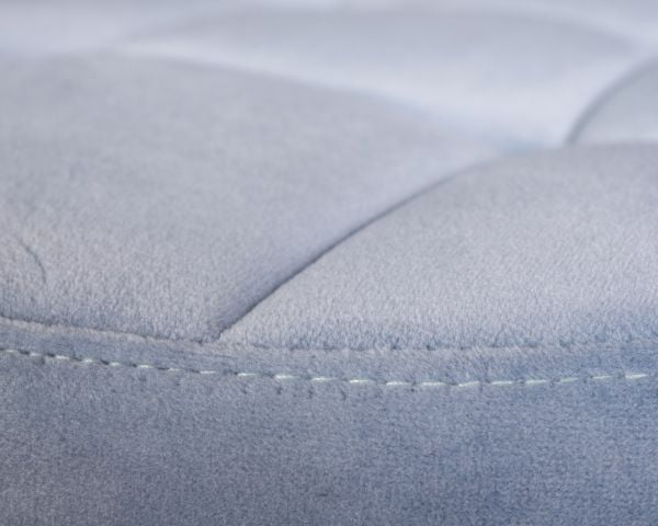 Табурет барный ДОБРИН БРУНО (пудрово-голубой велюр (МДЖ9-74)) 2 шт / DOBRIN BRUNO (MJ9-74))_3