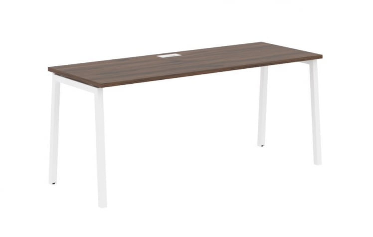 Стол письменный ЕДИС ЕЛСТ 1767 Дуб Денвер темный Белый / EDIS ELST_0