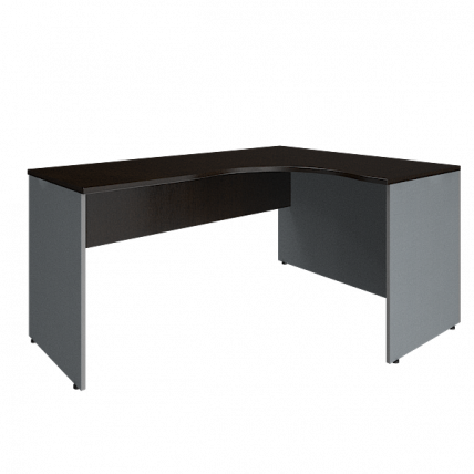 Стол криволинейный правый Riva А.СА-4 Пр Венге/Металлик_0