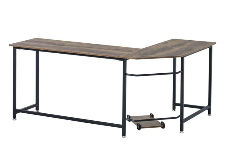 Угловой письменный стол КИВИ Винтаж ВИНТАГЕ ГРАИН / KIWI VINTAGE GRAIN_9