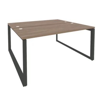 Рабочая станция на О-образном м/к ОНИКС О.МО-Д.РС-2.4.7 Дуб Аризона/Антрацит / ONIX O.MO-D.RS-2.4.7_0