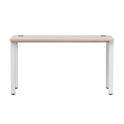 Стол прямой на металлокаркасе, опоры 45 гр Everprof EVO 254S003 Дуб Соната Белый_1