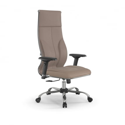 Кресло руководителя Мetta L 1m 46/4D Infinity Easy Clean (MPES) Комплект 5 Темно-бежевое_0
