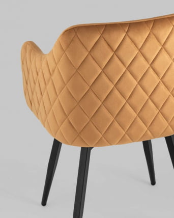 Стул Ника вращающийся велюр Терракотовый_6