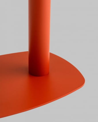 Журнальный столик Eanna L металл красный_8