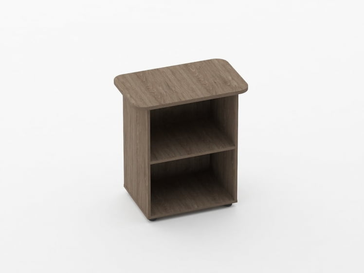 Тумба приставная к столу Glassy 3.18.10 Дуб Верцаска_0