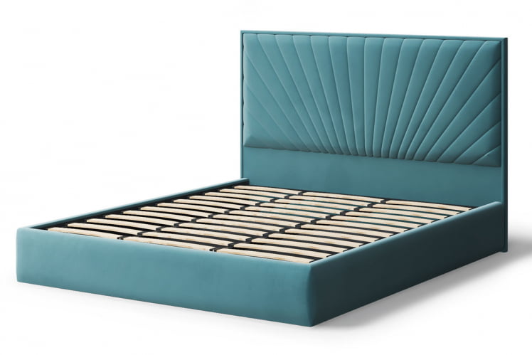 Кровать Леона, 2000*1400 мм, бирюзовый_1