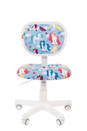 Детское кресло CHAIRMAN KIDS 106 White Единороги_1
