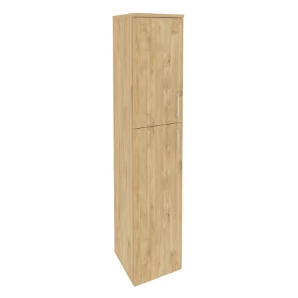 Шкаф высокий узкий левый ОНИКС О.СУ-1.8(Л) Тиквуд Светлый / ONIX O.SU-1.8(L)_0