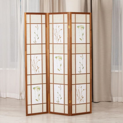Ширма SN-0018 43,5(x3)*2*178,5 см, walnut (грецкий орех)_2