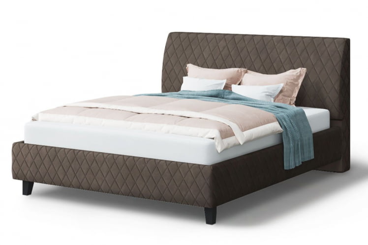 Кровать Хилтон, 2000 * 1200 мм, коричневый_0