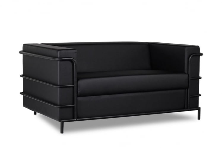 Диван двухместный Аполло 2.0 (2Д) Черный Euroline 9100_0