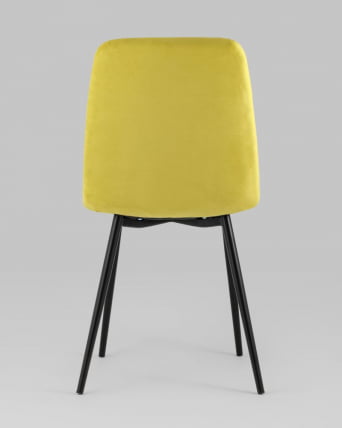 Стул Oliver велюр Золотистый_3