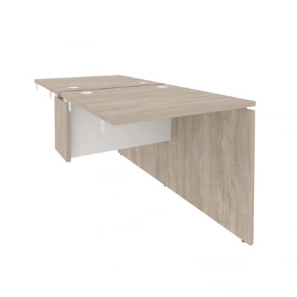 Стол-приставка двойной к опорным элементам ONIX O.D.SPR-0.8 Дуб Аттик/Белый_0