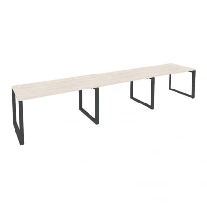 Рабочая станция на О-образном м/к ОНИКС О.МО-РС-3.3.8 Денвер Светлый/Антрацит / ONIX O.MO-RS-3.3.8_0