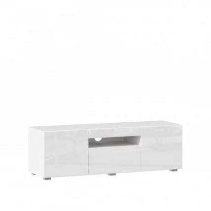 Тумба под ТВ 1200 Бруклин ЛД 685.040.000 Белый глянец_0