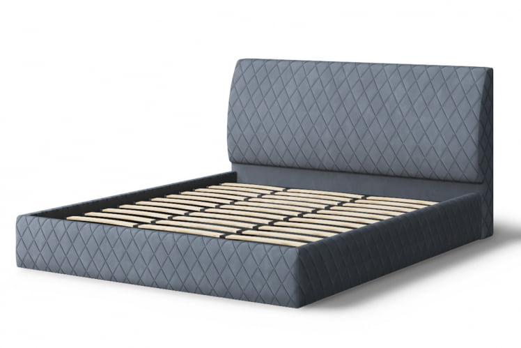 Кровать Хилтон, 2000*1800мм, серый_1