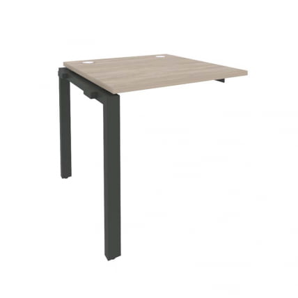 Наборный элемент рабочей станции на П-образном м/к ОНИКС О.МП-1.НРС-0.8 Дуб Аттик/Антрацит / ONIX O.MP-1.NRS-0.8_0