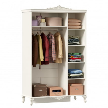 Комплект мебели для детской Маркиза №4 Алебастр Шампань_1