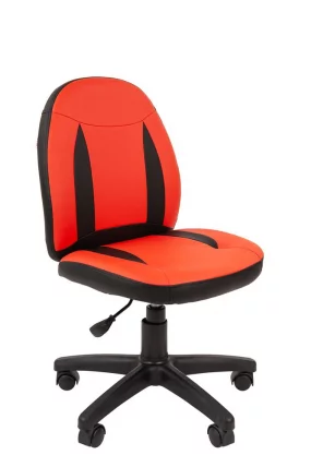 Детское кресло CХАИРМАН КИДС 122 Черный-красный / CHAIRMAN KIDS_0