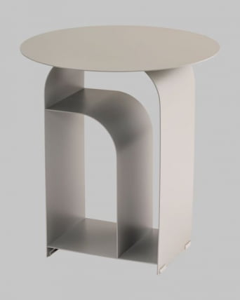 Журнальный столик Arwel металл темно-серый_4