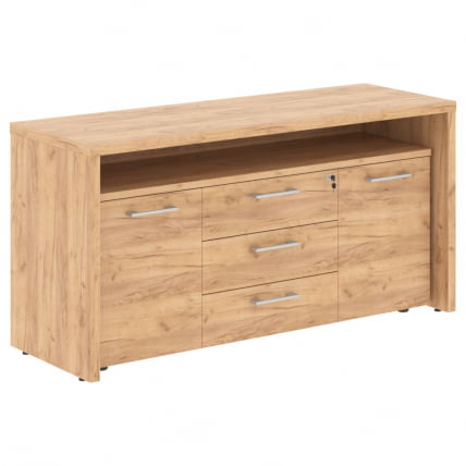 Тумба с фригобаром Torr-Z TTF-3D Дуб Бофорд_0