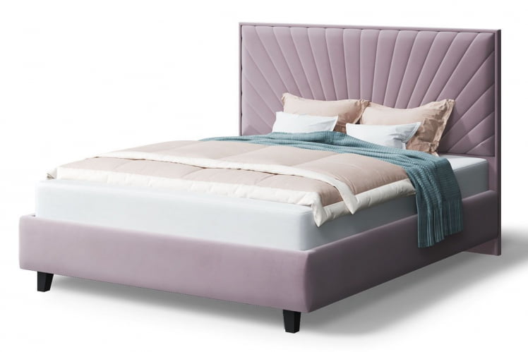 Кровать Леона, 2000x1400 мм, лиловый_0