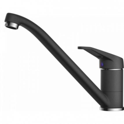 Смеситель Omoikiri Kado-Bl/Латунь/Гранит/Черный_0