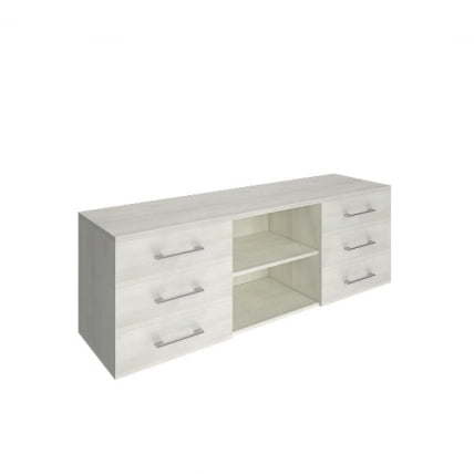 Тумба модульная трехсекционная ЙАЛТА ЛТ-ТС 3.1 Снежная Платина / YALTA LT-TS_0