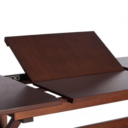 Стол VEGAS (mod. T-404E) Темный орех (HN GLAZE)_3