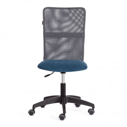 Кресло START флок/ткань, синий/серый, 32/W-12_4