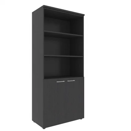 Шкаф с 1 комплектом глухих малых дверей и топом XHC 85.5 Легно Темный_0